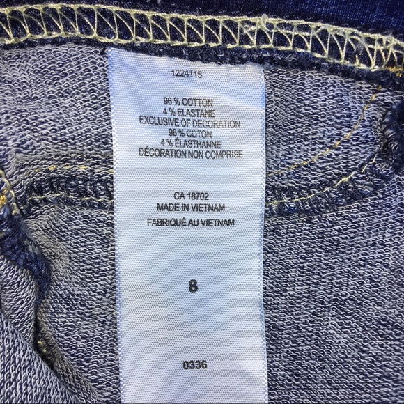 Levis Girls Super Skinny Casual Leggings Size 8 - Picture 3 of 10